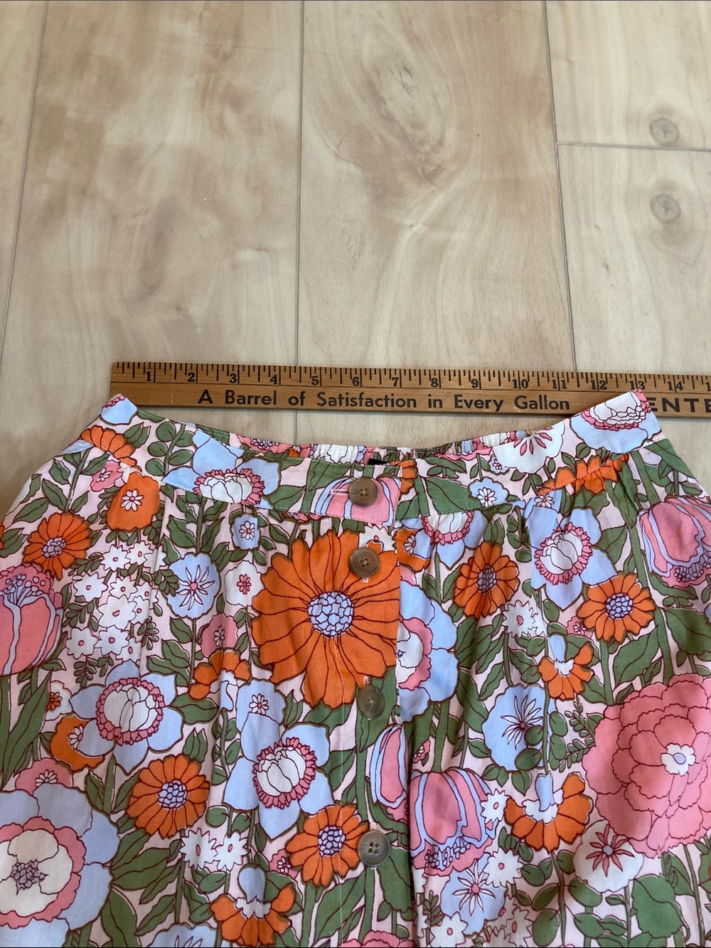 Talbots 100% cotton skirt - Picture 4 of 10